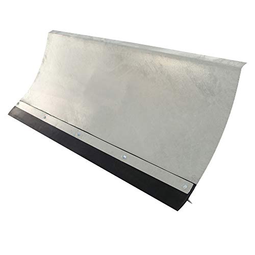 lama per sgombraneve 100 x 40, zincata a fuoco, adatta per tosaerba e motocoltivatore