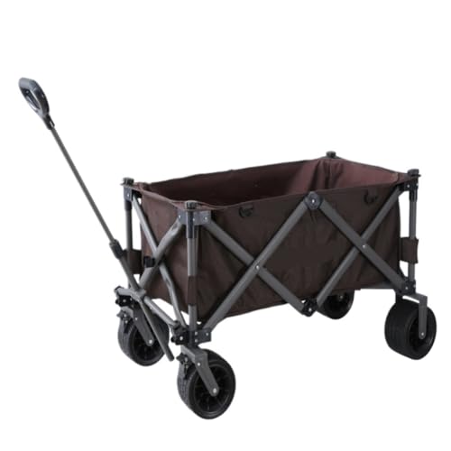 Carro Al Aire Libre Camper, Carrito De Pesca For Acampar con Ruedas Anchas Extendidas For Exteriores, Remolque Plegable, Coche For Acampar, Remolque Pequeño Plegable Carro Utilitario