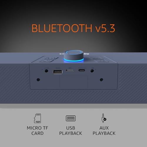 amazon basics Store Amazon Basics X20R 20W Bluetooth Soundbar, Blue - Image 5