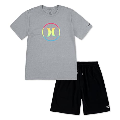 Hurley Ensemble t-shirt et short Soft Basic lot de 2 tenues femme ultra douces