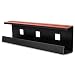 Desk Cable Tray, Cable Organizer, Wire Management, Cord Concealer, Raceway, Cable Box, Channel, Office or Home Use, Double-Sided Tape (Single, Black) [Patent Pending]