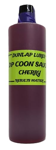 Cherry DP Sauce - Dunlap Lures Large 16 Ounce Pint Bottle