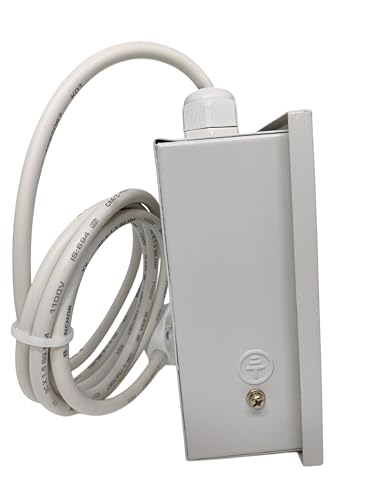 Image of EV Charging Safety Device | 16A MCB + Surge Protection | for Ather /Ola /TVS & Other 6A Type-D EV Charger Plugs | Metal Enclosure | Safe EV Charging Extension Box (1 Meter Cable)