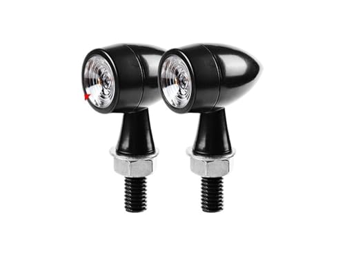 Clignotants LED pour motos et feux stop universels 8mm 12V