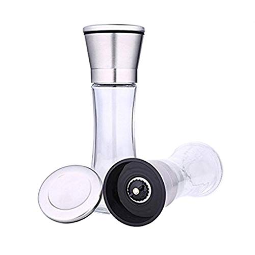 Buy beauty Stainless Steel Pepper and salt mill grinder set (2PS pepper