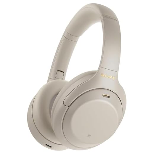 Sony WH-1000XM4 Noise Cancelling Wireless Headphones - 30 hours battery life - Over Ear style - Optimised for Alexa and the Google Assistant - with built-in mic for phone calls - Silver
