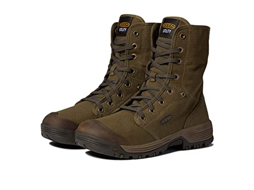 Image of KEEN Utility Men's Roswell Mid Soft Toe Canvas