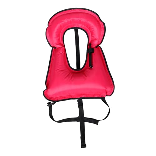 BESTonZON Inflatable Boy Girl Flotation Vest Snorkeling Swim Vest for Boy Girl Comfortable Fit for Pool Water Activities Buoyancy Support Bright