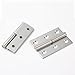 Door Hinges 304 Stainless Steel Detachable Hinge Slip Joint Flag Lift Off Door Hardware 2mm Thickness for Electrical Cabinet Boxes Equipment Toolbox Metal Switchgear Industrial 2 Pack(1.5inch)