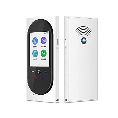Traducteur hors ligne intelligent T10 blanc avec traduction photo