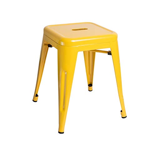 Regalos Miguel - Taburetes Pequeños - Taburete Torix Pequeño - Amarillo - Envío Desde España