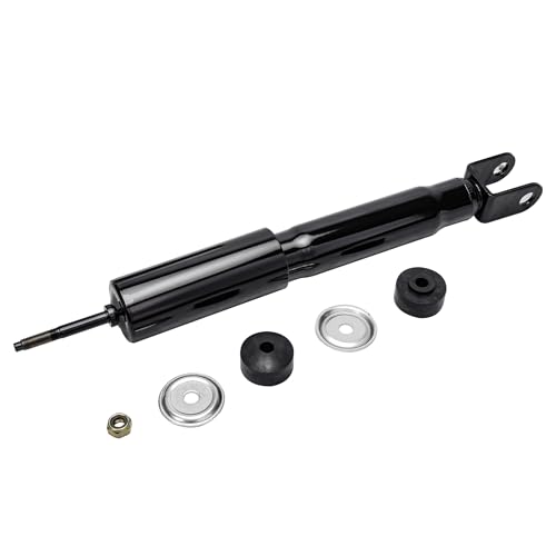 Image of Detroit Axle - Front 2pc Shock Absorbers for GMC Chevy Suburban Avalanche Yukon XL Express Savana 1500, Tahoe Express 2500 2 Shock Absorbers Assembly Replacement