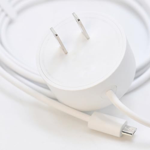Micro B Power Supply Cord for Google Home Mini Speaker (1st Gen)