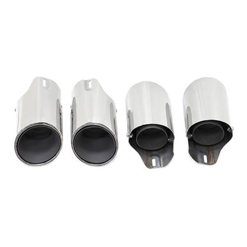 Tuyau échappement Panamera 4S 971 2017-2024 embout silencieux acier noir Silver A