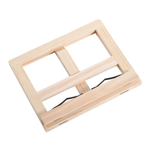 Support de lecture hauteur réglable KICHOUSE pliable bois pour document - 6