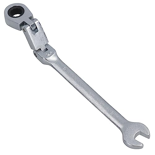 Clé mixte à cliquet flexible 8 mm AB Tools à double articulation pour mécanique de précision - 2