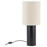 Dimensions idéales : Avec un diamètre de 22 cm et une hauteur de 55 cm, cette lampe s'intègre parfaitement sur une table de chevet, un bureau ou une console