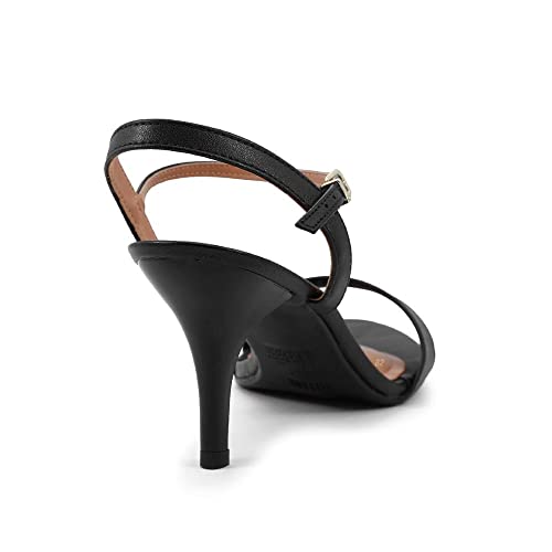 Sandália Vizzano Salto Meia Pata Feminino, Preto, 36