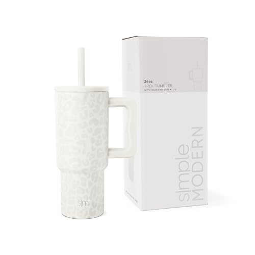 Simple Modern Kids 24 oz Tumbler with Handle and Silicone Straw L...