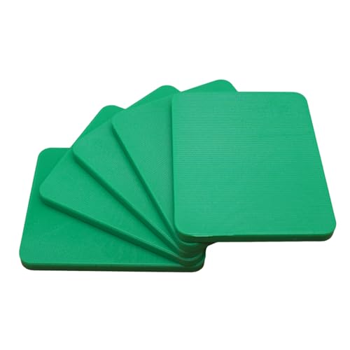 SKIR'CO Spessori piatti in plastica da 5 mm, distanziatori per telaio 53 x 66 mm, distanziatori di livellamento solidi, distanziatori per porte e finestre