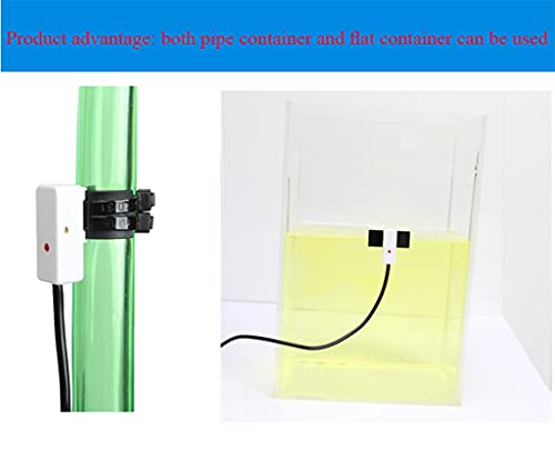 Taidacent Non Contact Liquid Level Sensor Contactless Water Level Sensor Externally Attached Pipe Water Float Switch Npn Output Capacitive #TOP2