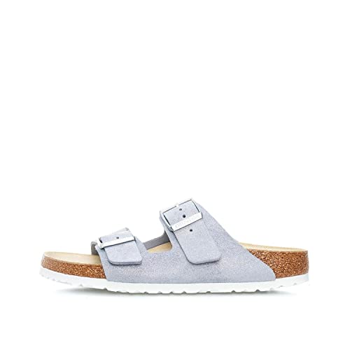 Mules Arizona Birkenstock argent 1024248 pour vos étés