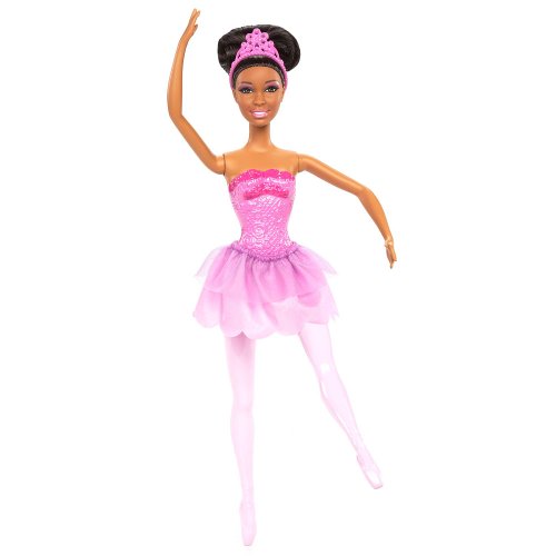 Mattel Barbie African American Pink Shoes Ballerina Doll