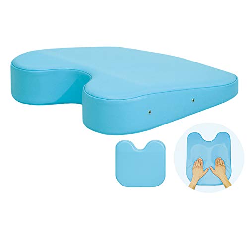 【高田ベッド 胸当てマクラ】 ブレスト レザーカラー:ライムグリーン A001-0803/TB-77c-114 【法人様限定】