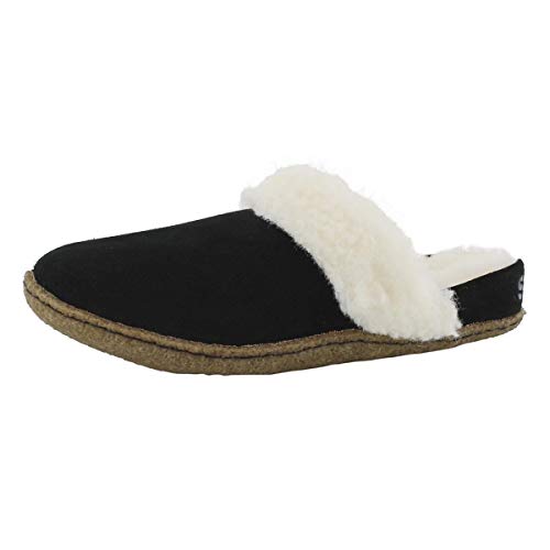 Sorel - Womens Nakiska Slide II House Slippers with Suede and Faux Fur