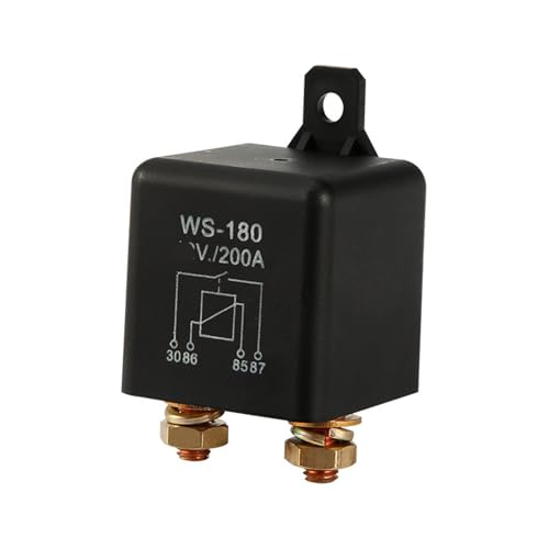 Interrupteur d'alimentation principal 24V 200A haute performance relais