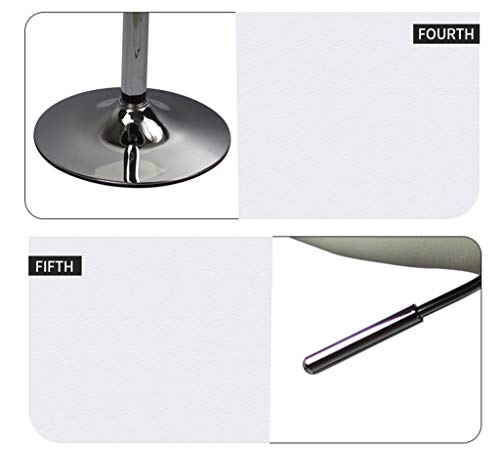 Tabourets de bar modernes de simplicité avec dossier réglable MU - 5