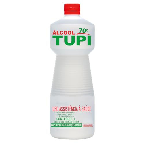 Álcool Líquido Tupi 99% Das Bactérias 1L - Fragrância Neutra