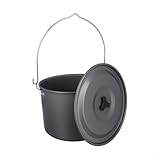 8 l Outdoor-Kochtopf mit stabiler Unterstützung für Camping, perfekt für Gruppenessen während Outdoor-Abenteuern