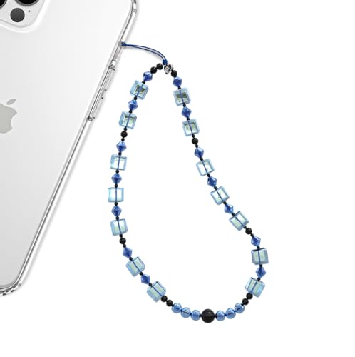 VELVET CAVIAR Phone Charm Wrist Strap - Cute Beaded Cellphone Wri...