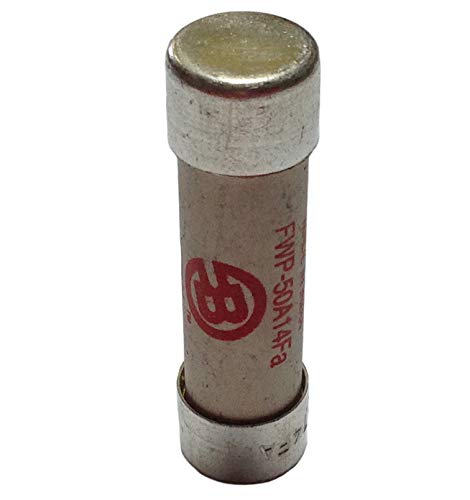 Fusible Bussmann FWP 50A ferrule 14x51mm pour la sécurité haute tension des réseaux
