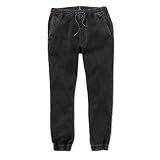 Volcom Calça masculina Frickin Slim Jogger, Stealth, M