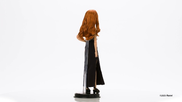 Barbie Basics Model 04 Collector Doll with Red Curly Hair, Black