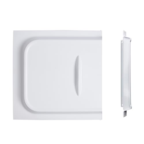 RVGUARD RV Screen Door Slide 12 Panel with Slide Stop fits for RV Camper Travel Trailer OEM Replacement White