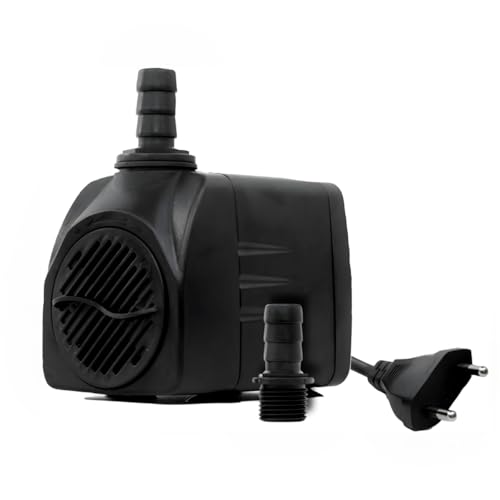 Bomba Submersa PL-204 para Aquários, Fontes e Lagos – Vazão 2000 L/H, Silenciosa, Econômica, Ideal p