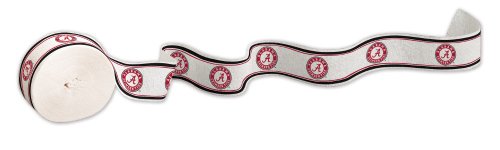 Creative Converting Alabama Crimson Tide Crepe Paper Streamer Roll, 30-Feet