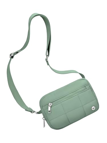 Image of WESTBRONCO Small Crossbody Bags for Women Nylon with Adjustable Strap, Zipper Crossbody Purse, 1L Shoulder Bag for Travel
