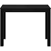 Ameriwood Parsons Computer Desk with Drawer Black