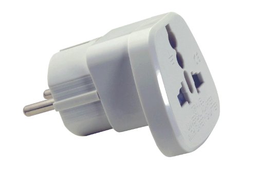 US Tronic ADV-9 Adaptateur Universel pour Union Européenne Blanc