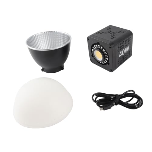 GOWENIC Luz de Vídeo Portátil COB LED