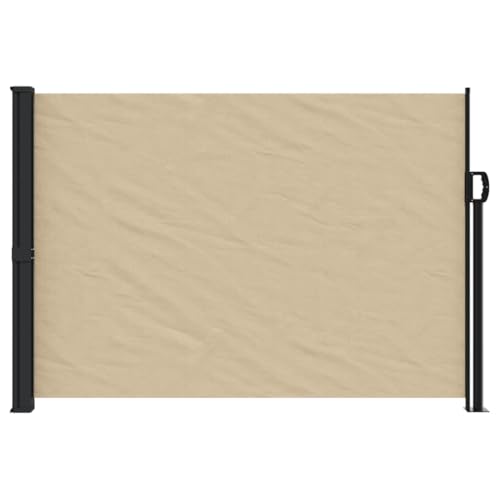 Auvent latéral rétractable en polyester enduit PU, store robuste de terrasse - 4