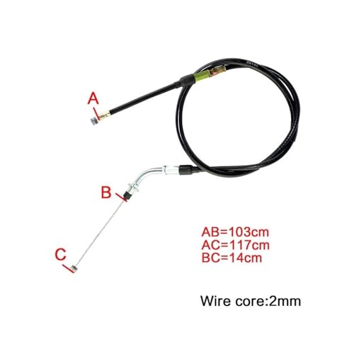 Cable de embrague DR350 y DR250 compatible con Quadrunner LT230E 2
