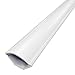 Electriduct Large Corner Duct Cable Raceway (1250 Series) - 5 Feet - White