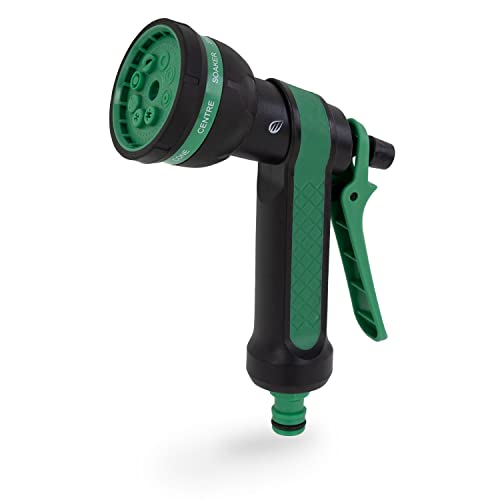RASENWERK® - Pomme d'arrosage réglable - Pomme d'eau pour l'arrosage du Jardin - Pistolet d'arrosage pour Tous Les Besoins d'arrosage Cover