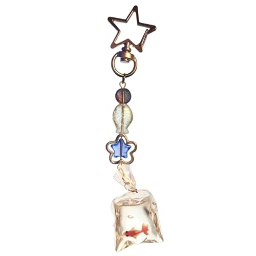 Cute Keychain Y2k Keychain Accessories Teen Girls Trendy Stuff Preppy Things Y2k Accessories (G-Fish Small)