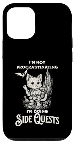 I'm Not Procrastinating I'm Doing Side Quest RPG Q[}[ L X}zP[X iPhone 12/12 Pro p